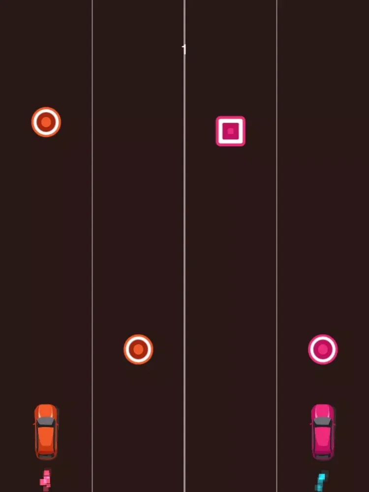 Two Cars - One Race Track iPad 应用截图