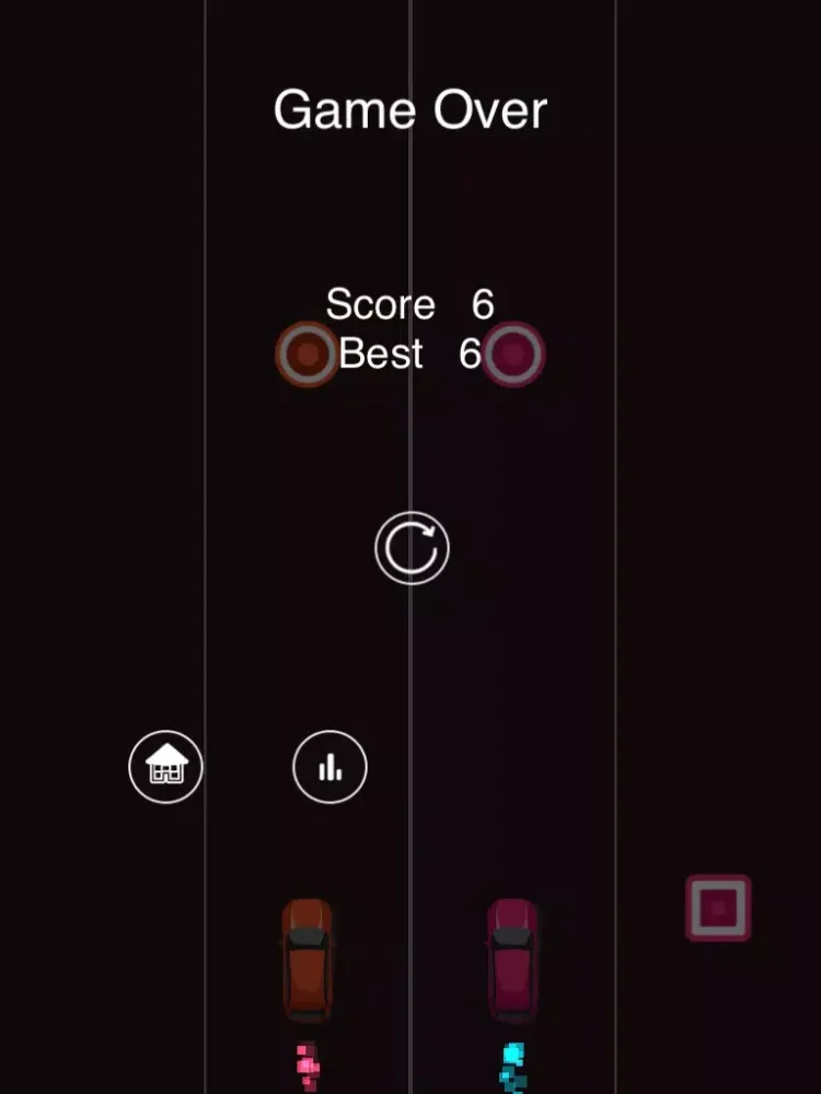 Two Cars - One Race Track iPad 应用截图