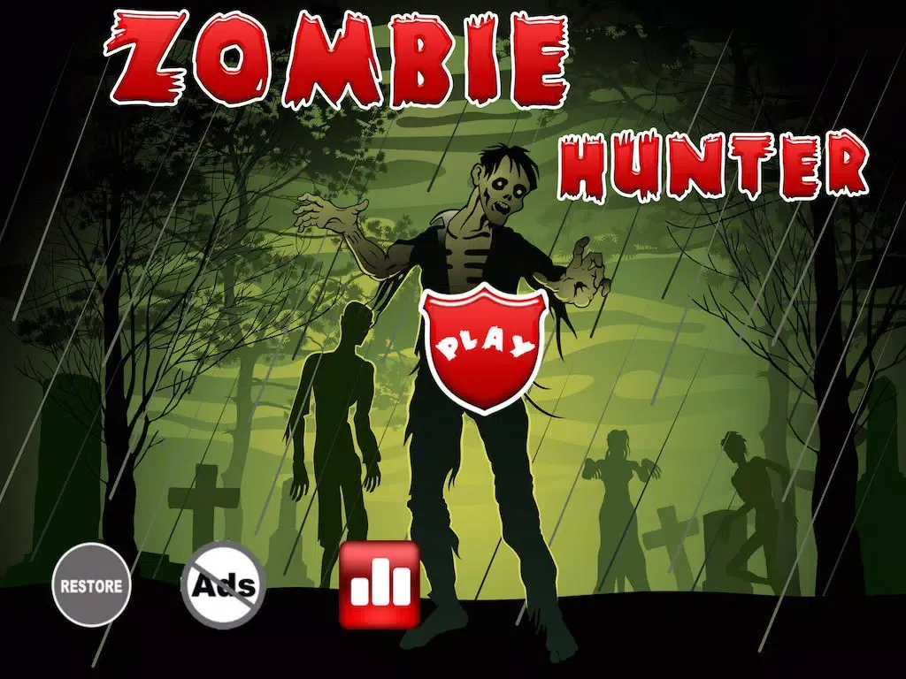 Zombie Hunter - Pull The Trigger, Dead Or Alive iPad  स्क्रीनशॉट