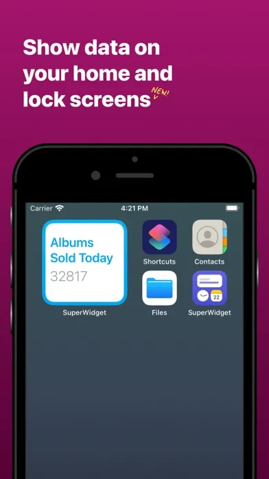 تصاویر SuperWidget - Shortcuts & APIs