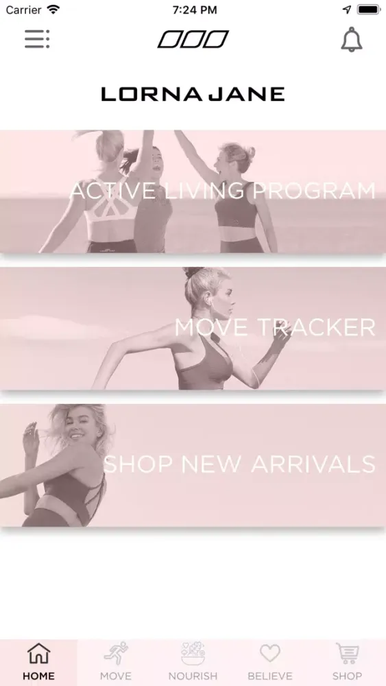 Lorna Jane Active Living應用截圖