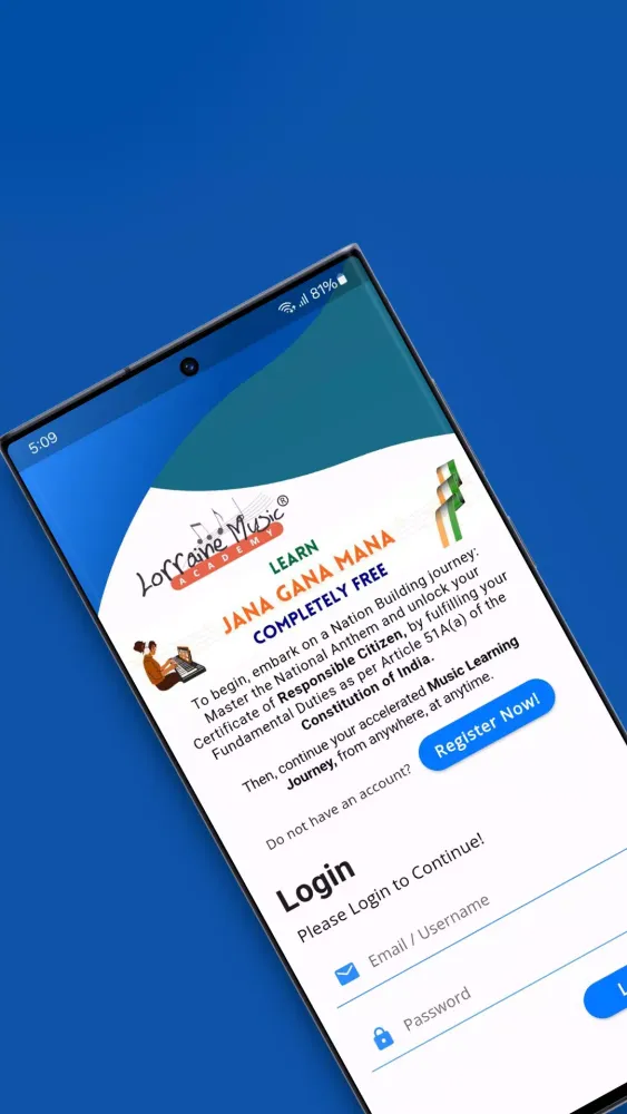 Lorraine Music Platform Screenshots