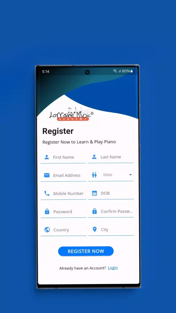 Lorraine Music Platform Screenshots