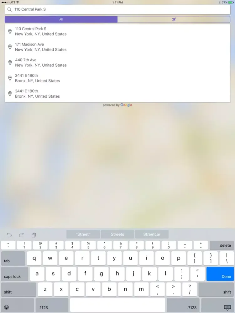 Pronto Car Service iPad 应用截图