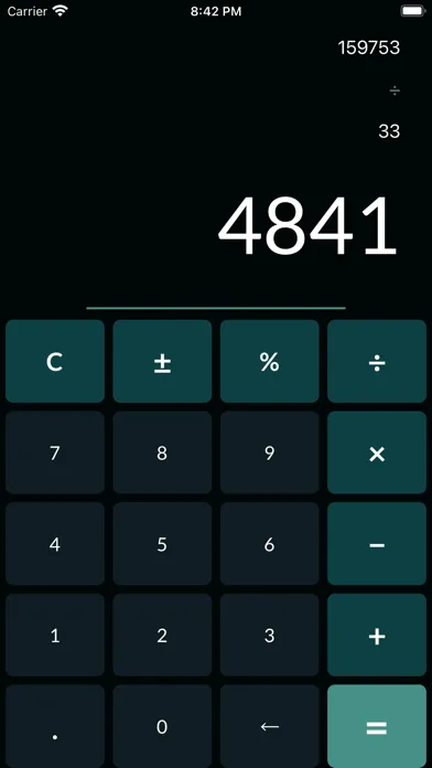 Portable Calculator سکرین شاٹس