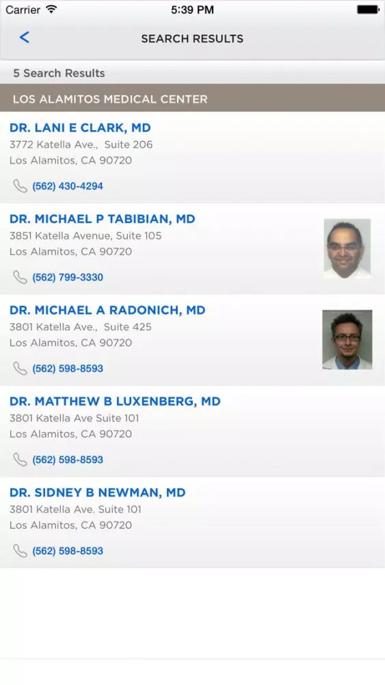 ภาพหน้าจอของ Los Alamitos Medical Center