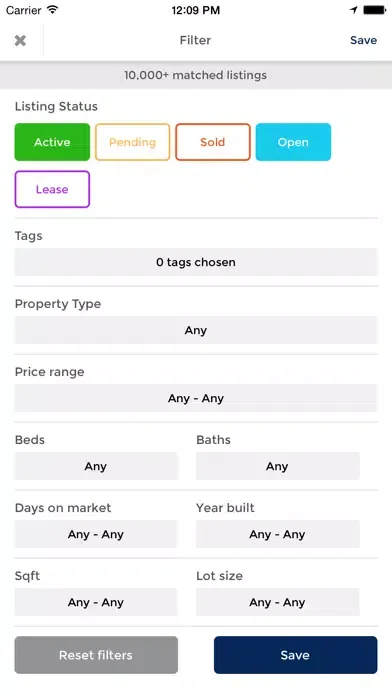 Captures d'écran de Los Angeles Real Estate App