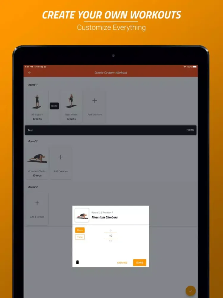 Home Weight Loss Workouts iPad  سکرین شاٹس