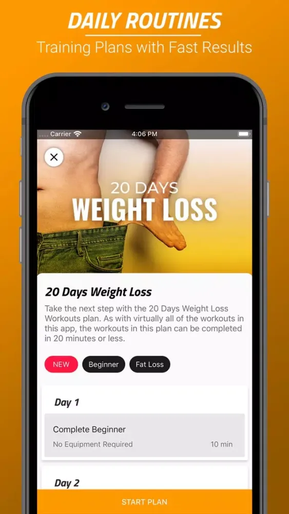Home Weight Loss Workouts سکرین شاٹس