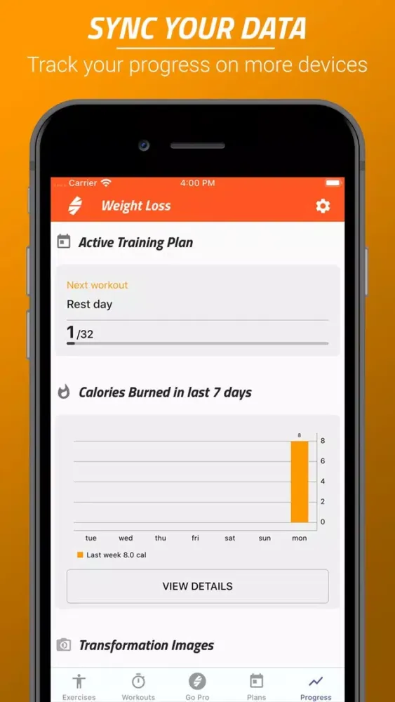 Home Weight Loss Workouts سکرین شاٹس