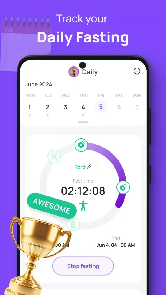 Intermittent Fasting Tracker X Screenshots