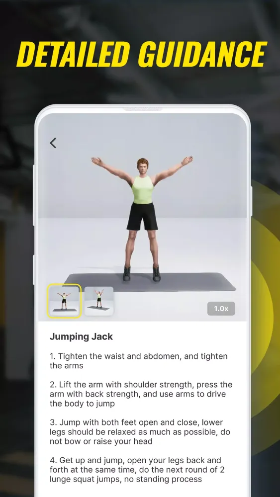 Capturas de tela do 7 Minute Workout