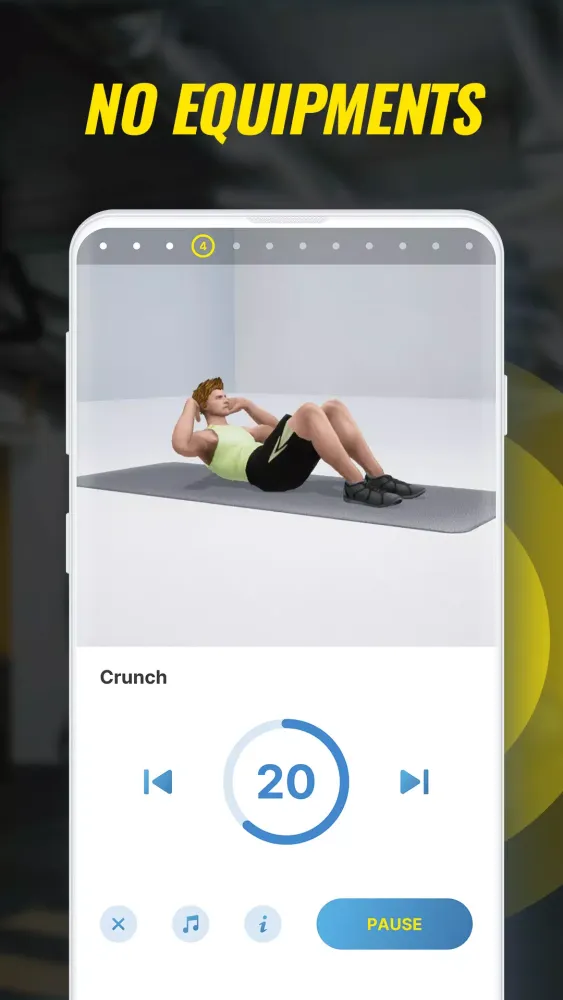 Capturas de tela do 7 Minute Workout