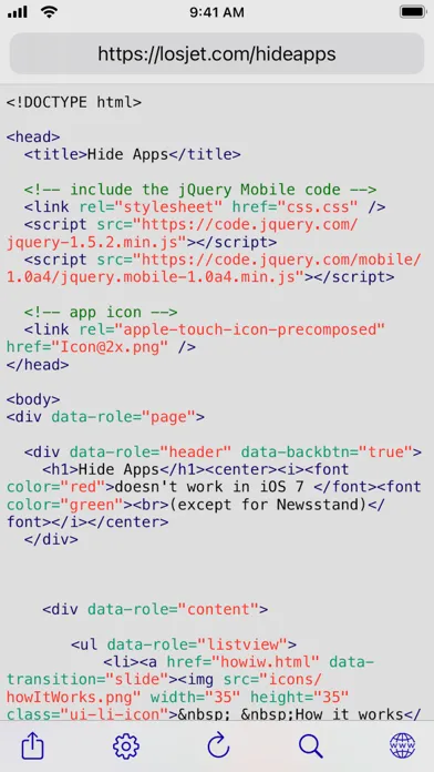 Zrzuty ekranu Source Code Reader