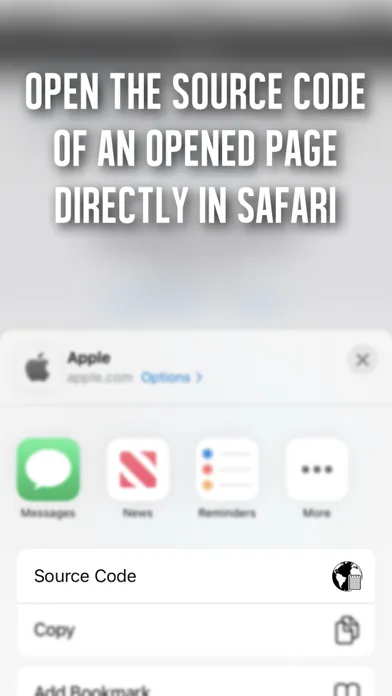 Zrzuty ekranu Source Code Reader