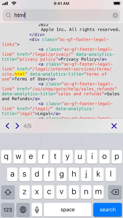 Zrzuty ekranu Source Code Reader