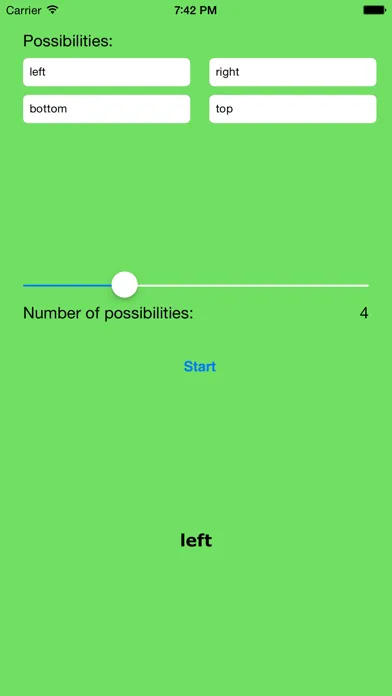 Screenshot di iChance - Totally random