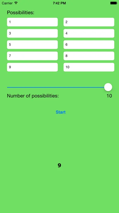 Screenshot di iChance - Totally random