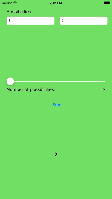 Screenshot di iChance - Totally random