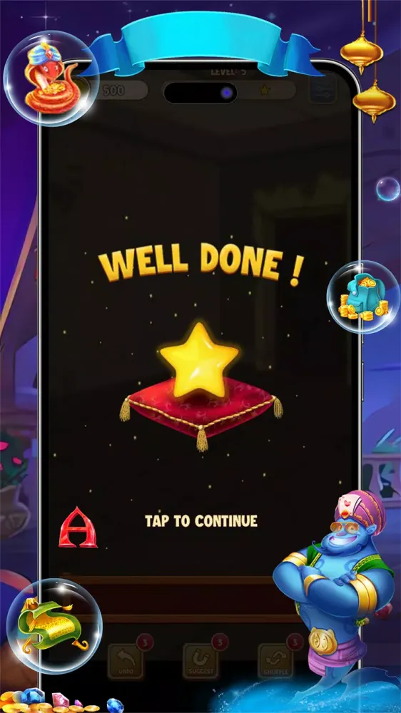 Lost Queen’s Puzzle Game Screenshots