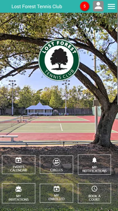 Ảnh chụp màn hình của Lost Forest Tennis Club
