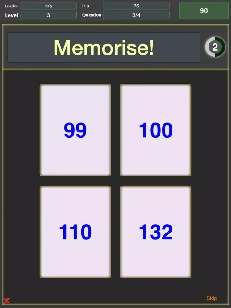 Flash Maths - Times Tables iPad  স্ক্রিনশট
