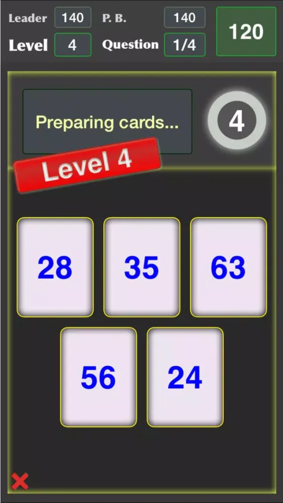 Flash Maths - Times Tables স্ক্রিনশট