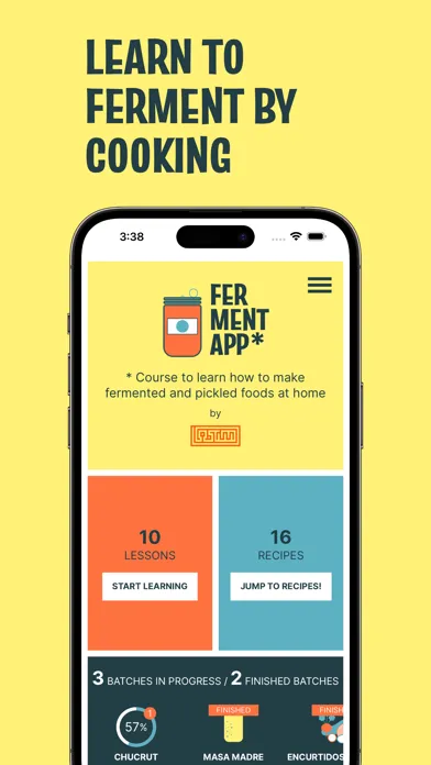 Screenshot di FermentApp