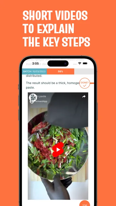 Screenshot di FermentApp