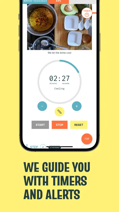 Screenshot di FermentApp