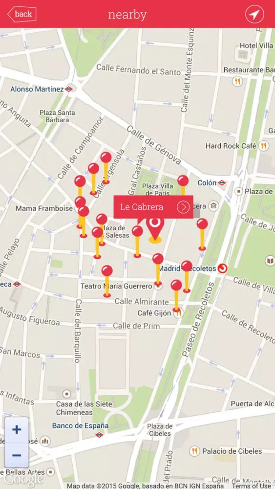 Madrid Punto Guide Screenshots