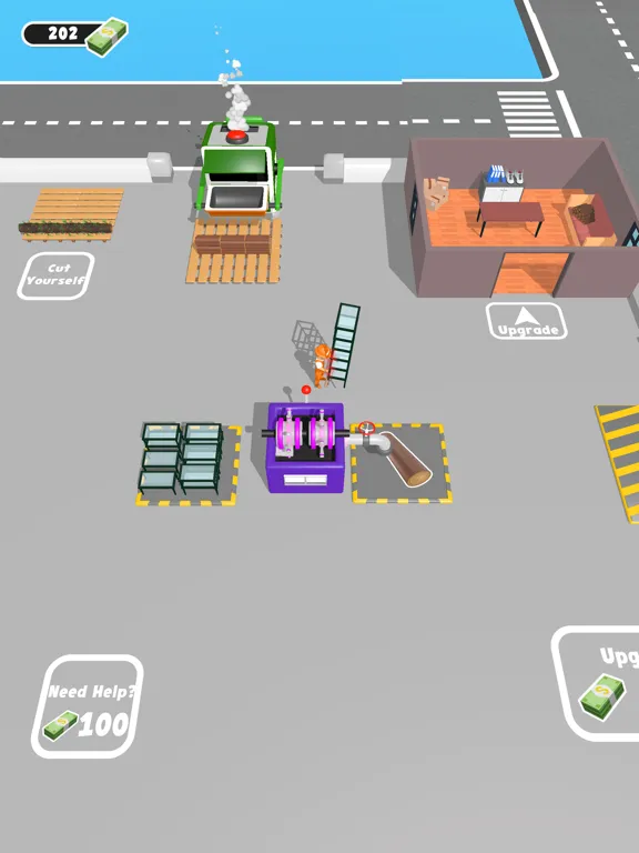 Tangkapan layar Arcade Furniture iPad 