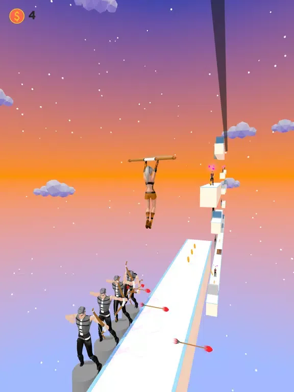 Ninja Run 3D! iPad  Screenshots