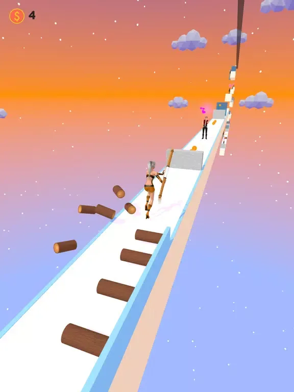 Ninja Run 3D! iPad  Screenshots