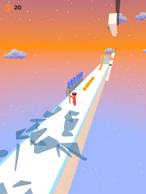 Ninja Run 3D! iPad  Screenshots