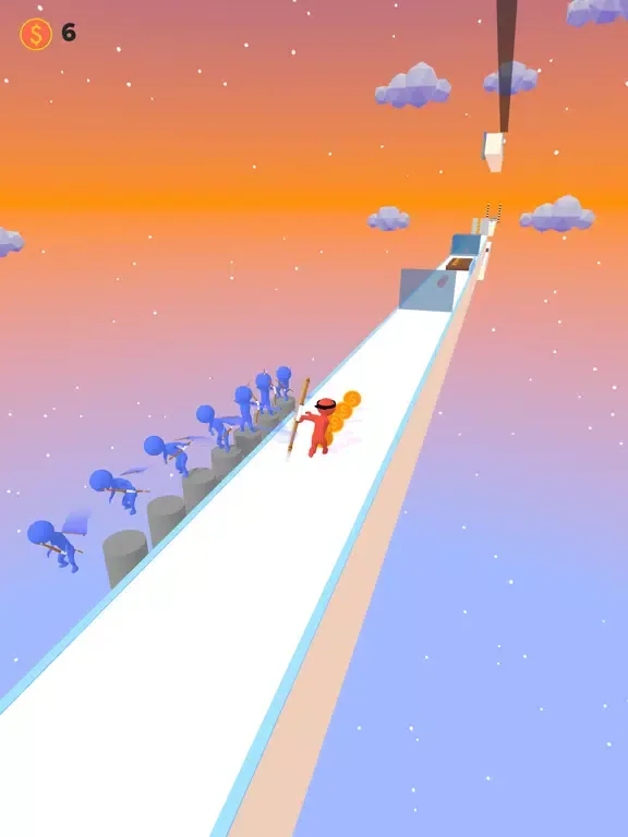 Ninja Run 3D! iPad  Screenshots