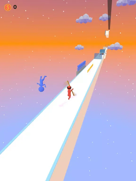 Ninja Run 3D! iPad  Screenshots