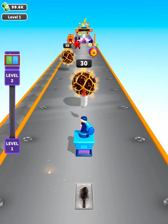 Capturas de pantalla de Sword Press Run iPad 