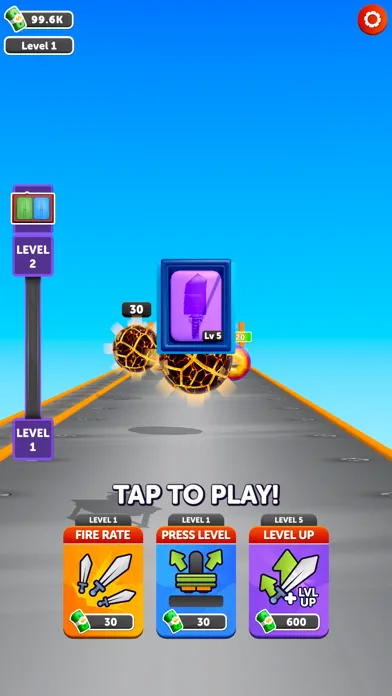 Capturas de pantalla de Sword Press Run