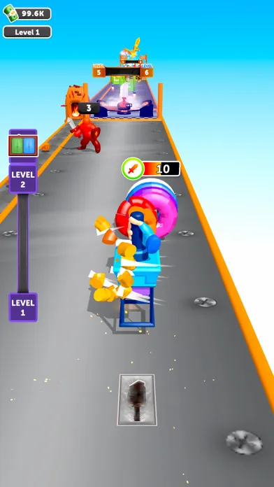 Capturas de pantalla de Sword Press Run