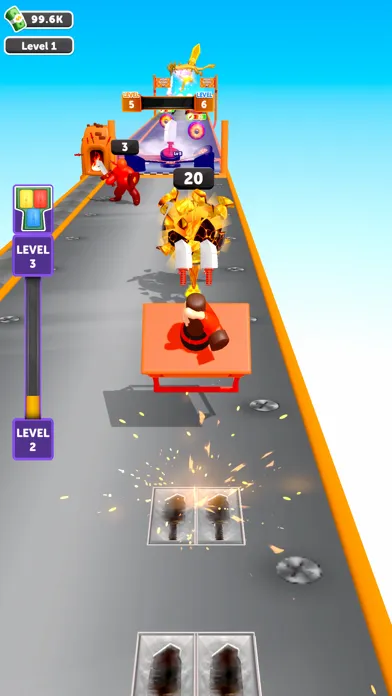 Capturas de pantalla de Sword Press Run