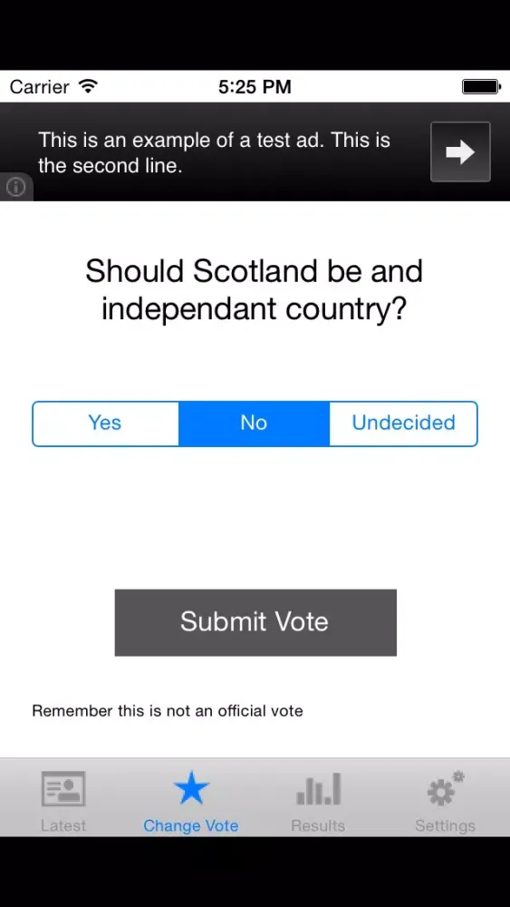 Your Vote - Scotland应用截图