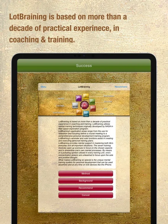 تصاویر LotBraining Mental Training iPad 