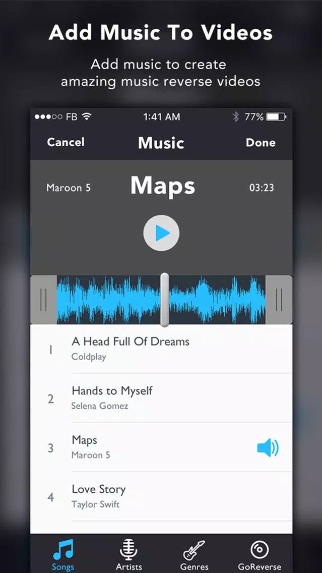 GoReverse: Reverse Video Maker應用截圖