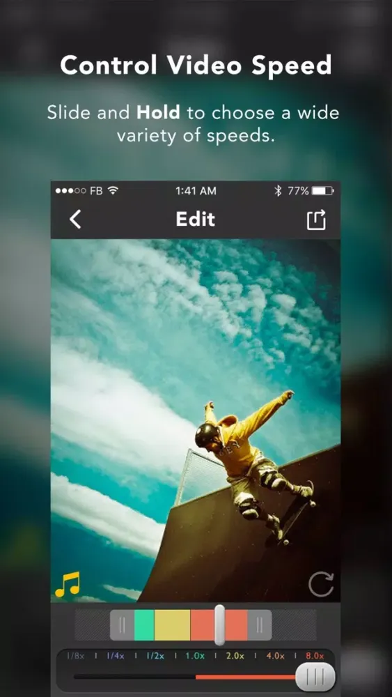 GoSports: Video Editor for Slow and Fast Motion应用截图