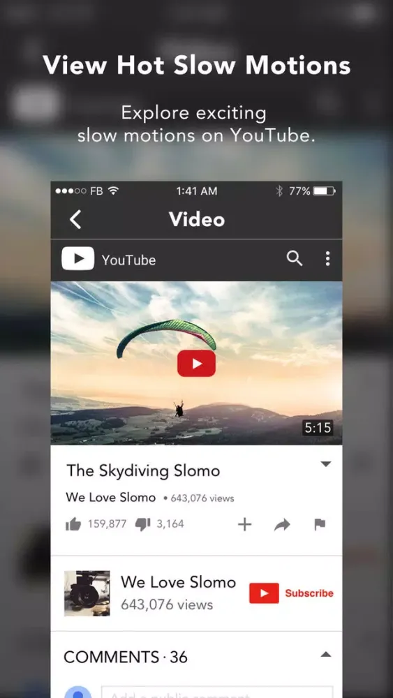 GoSports: Video Editor for Slow and Fast Motion应用截图
