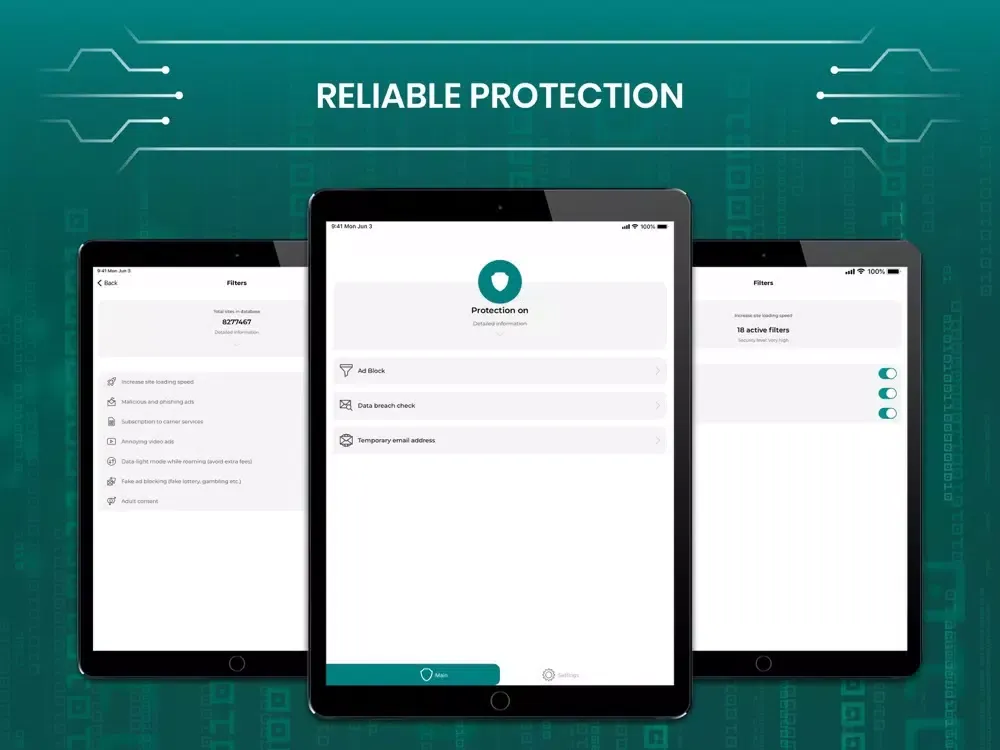 Keep Private: data security iPad  Screenshots