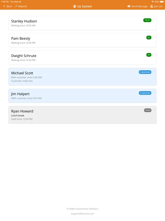 Ảnh chụp màn hình của LotSuite by Makin Auto iPad 