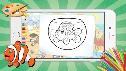 Ảnh chụp màn hình của Pet Animal Coloring Pages for Kids Painting Lesson