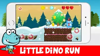 Little Dino Run - Snow Monster Adventure Screenshots
